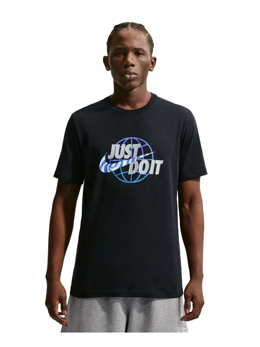 Футболка Nike Sportswear с графическим принтом — изображение 1 из 6, черный