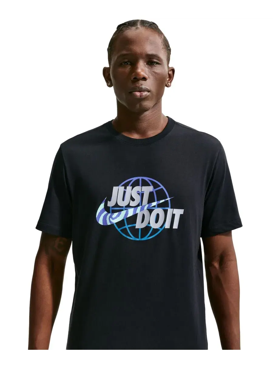 Футболка Nike Sportswear с графическим принтом — изображение 3 из 6, черный