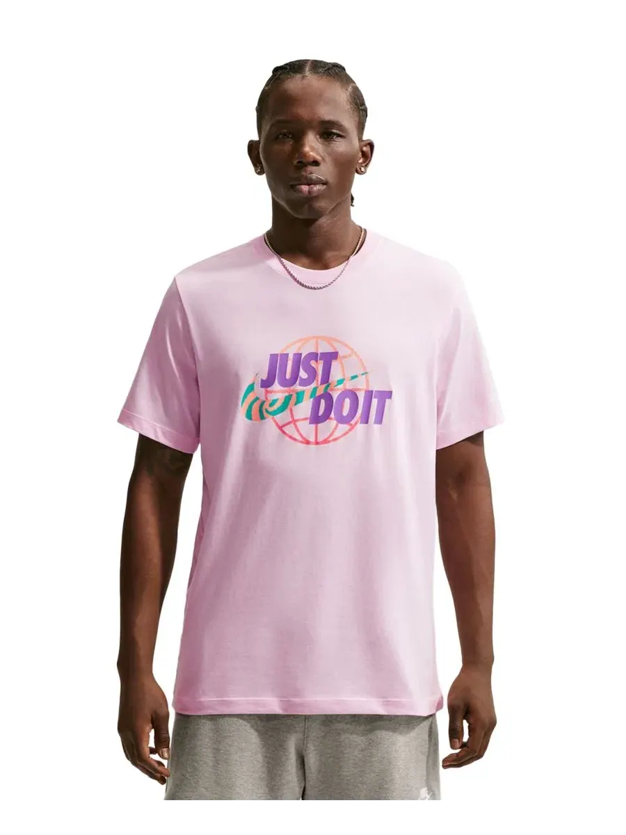 Футболка с принтом Sportswear Men's Graphic Nike — изображение 1 из 6, розовый