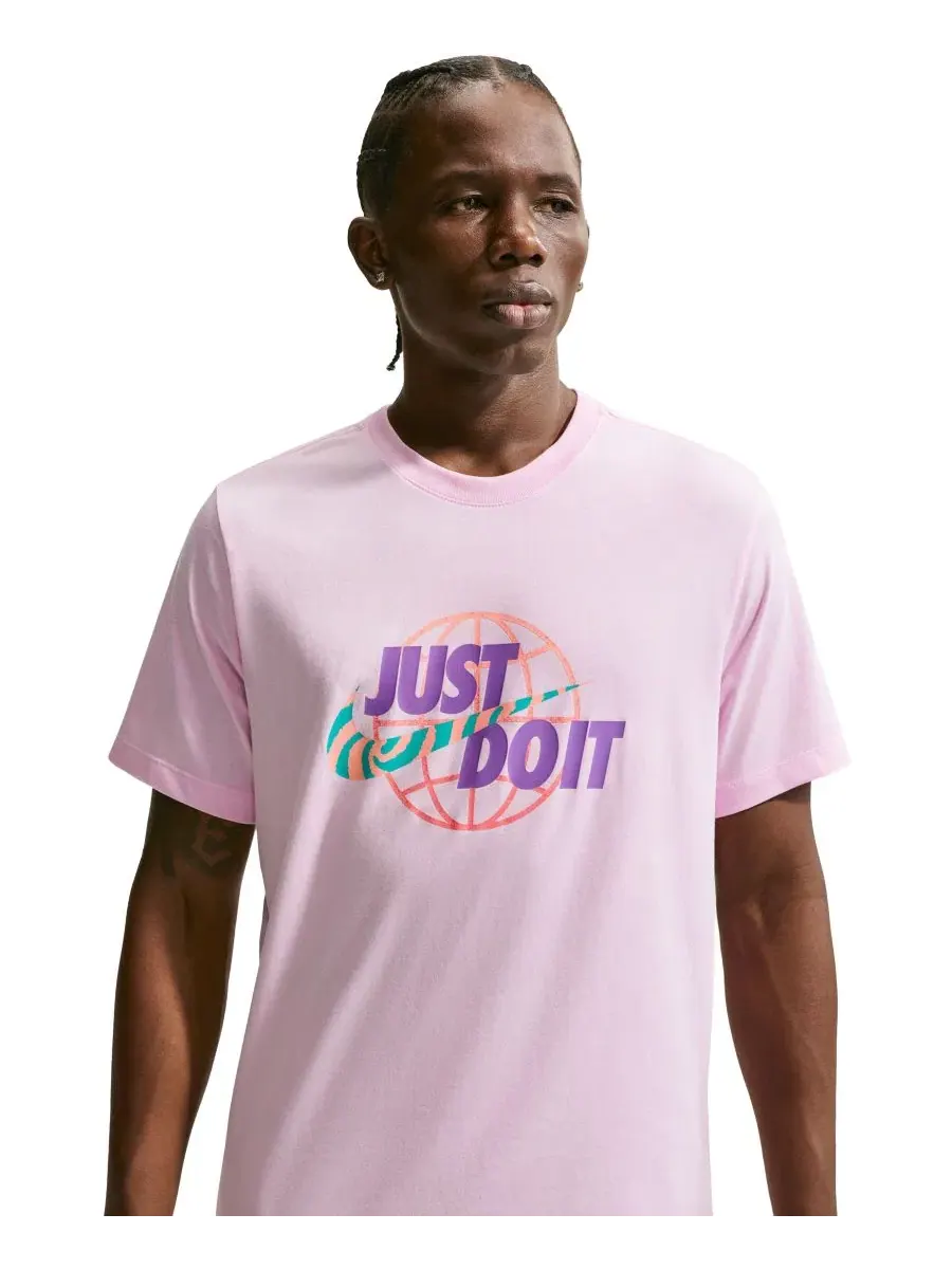 Футболка с принтом Sportswear Men's Graphic Nike — изображение 6 из 6, розовый