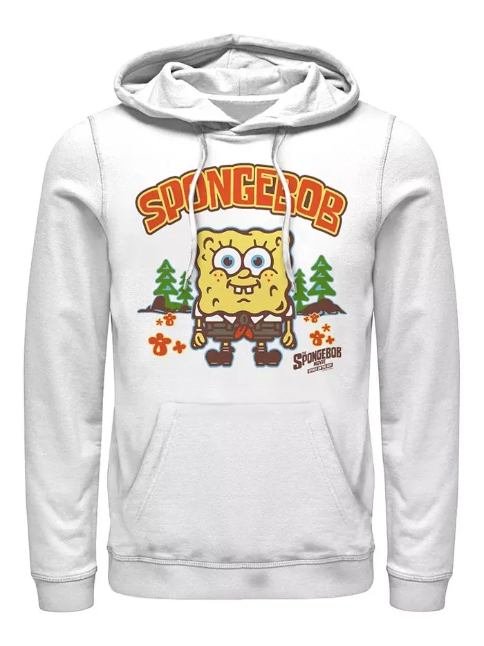 Мужская толстовка Spongebob Fifth Sun — изображение 1 из 1, белый