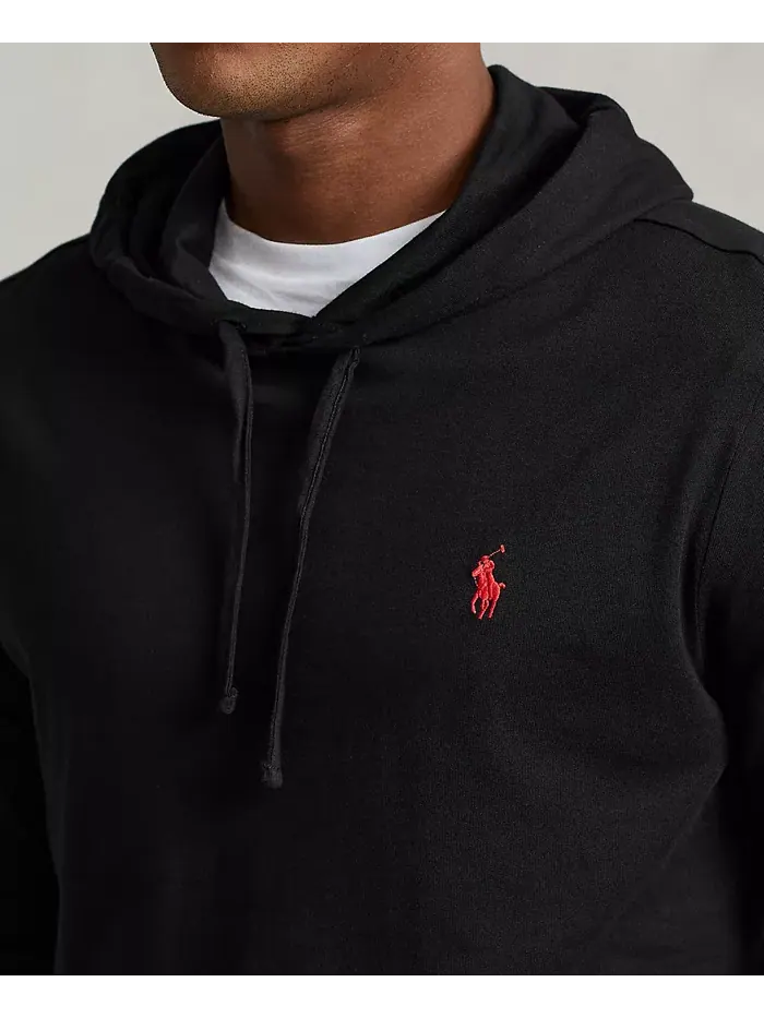 Мужская худи-футболка Polo Ralph Lauren — изображение 3 из 5, черный