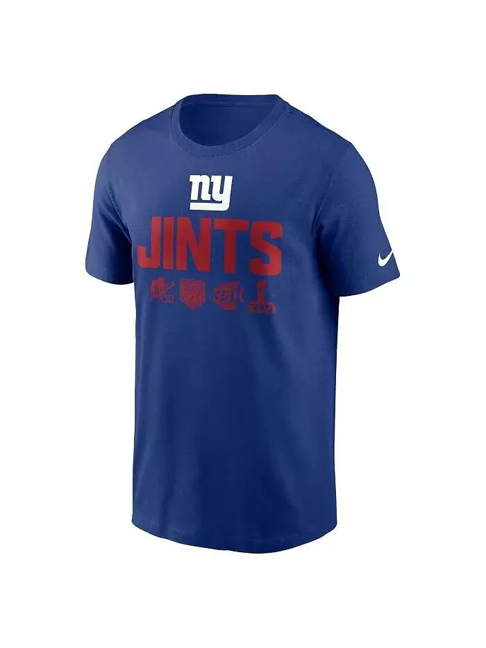Мужская футболка Royal New York Giants Local Essential Nike — изображение 2 из 3