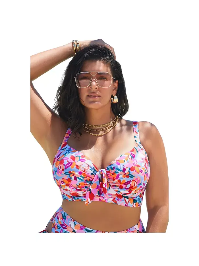 Женский бюстгальтер Confidante с косточками и верхом бикини Swimsuits for All — изображение 1 из 2