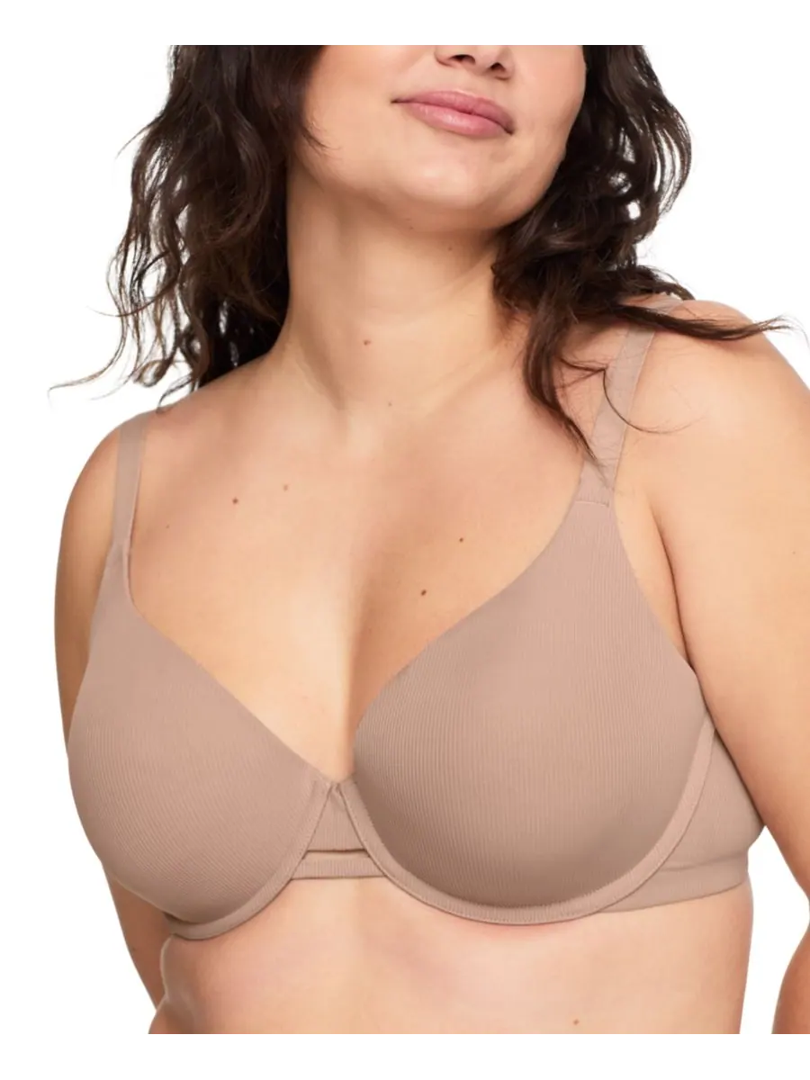 Женский бюстгальтер Cloud 9 Underwire Lift T-Shirt Bra WRW253PU09 Warner's — изображение 2 из 5, тосты с миндалем