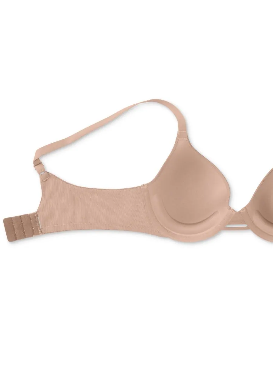 Женский бюстгальтер Cloud 9 Underwire Lift T-Shirt Bra WRW253PU09 Warner's — изображение 5 из 5, тосты с миндалем