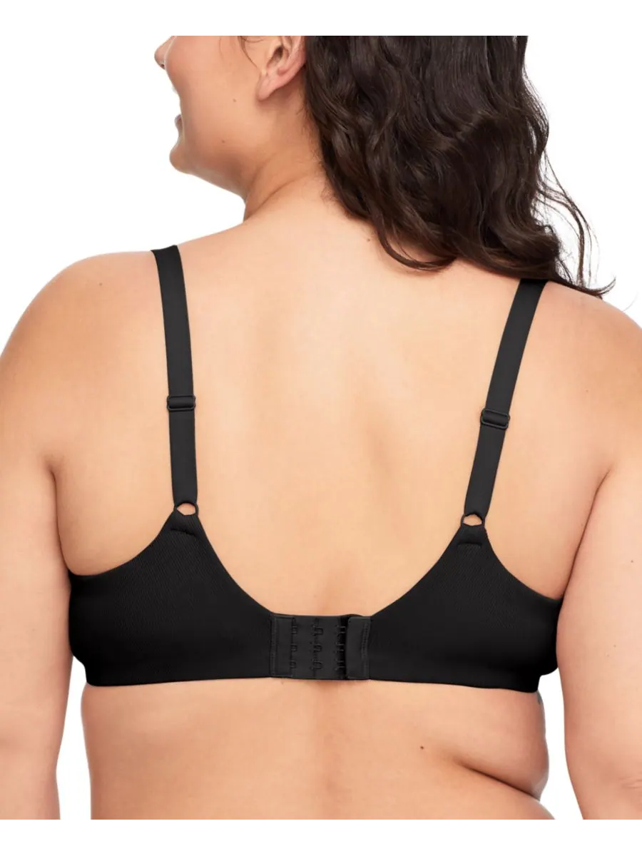 Женский бюстгальтер Cloud 9 Underwire Lift T-Shirt Bra WRW253PU09 Warner's — изображение 3 из 3, черный