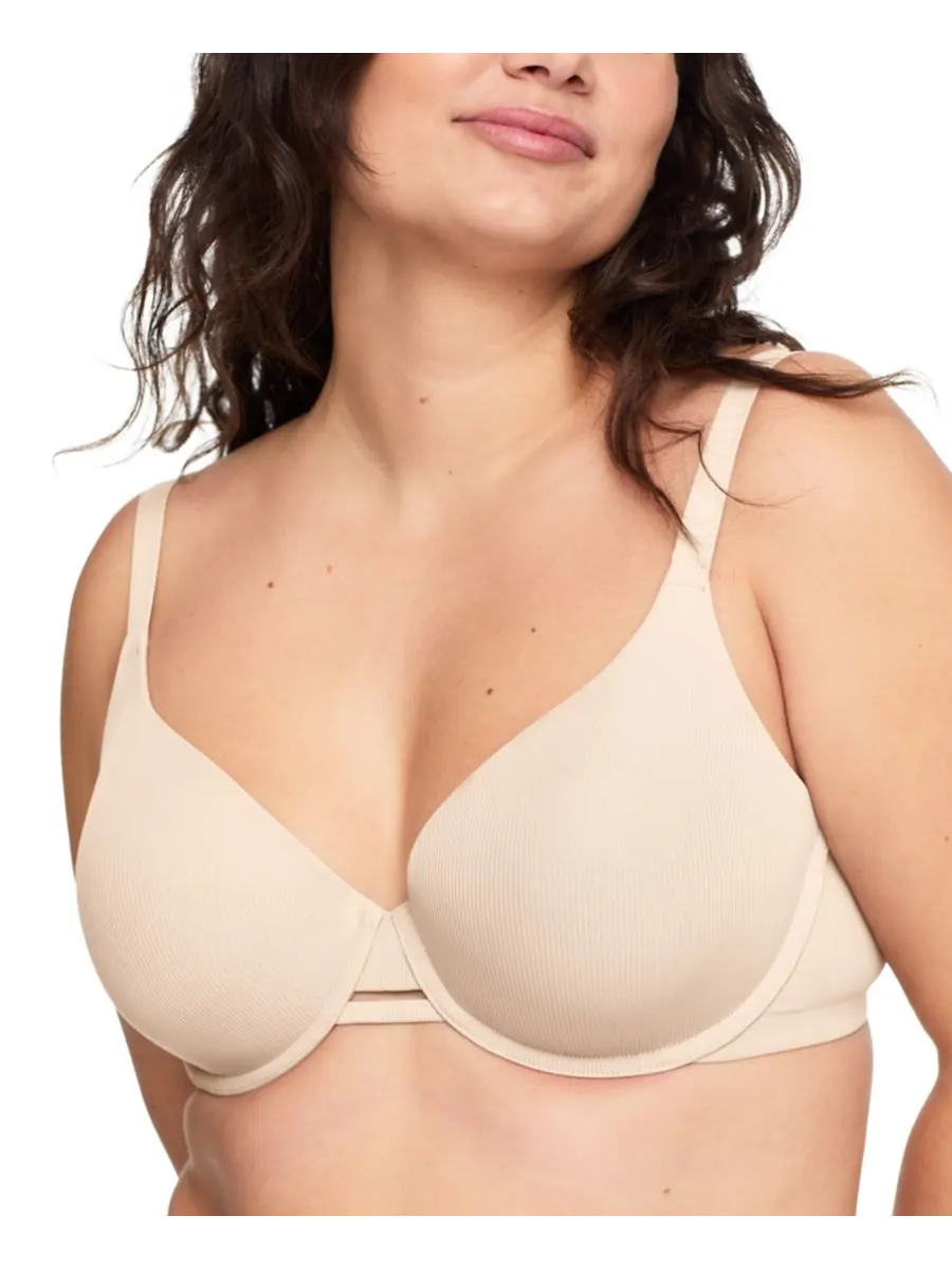 Женский бюстгальтер Cloud 9 Underwire Lift T-Shirt Bra WRW253PU09 Warner's — изображение 2 из 3, коричневый