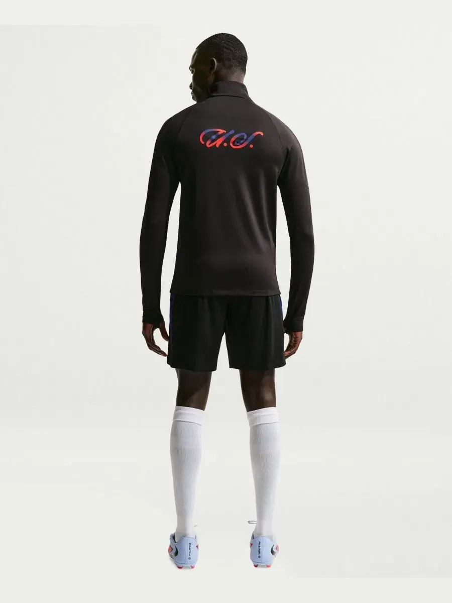 Футбольные шорты USMNT Strike Soccer Dri-FIT Knit Shorts Nike — изображение 5 из 5, черный/глубокий синий