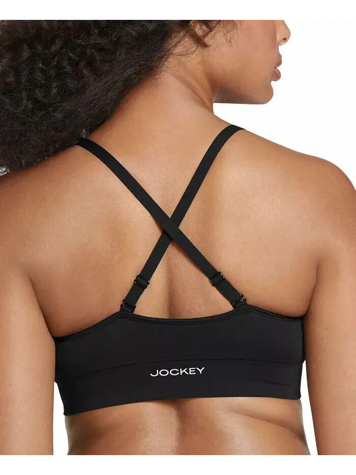 Женский бюстгальтер без косточек с легким подъемом Seamfree 4465 Jockey — изображение 3 из 3, черный