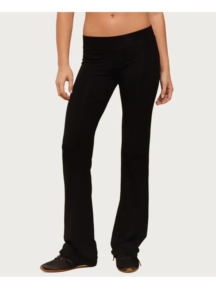 Женские расклешенные брюки Callan Edikted — изображение 1 из 5, черный