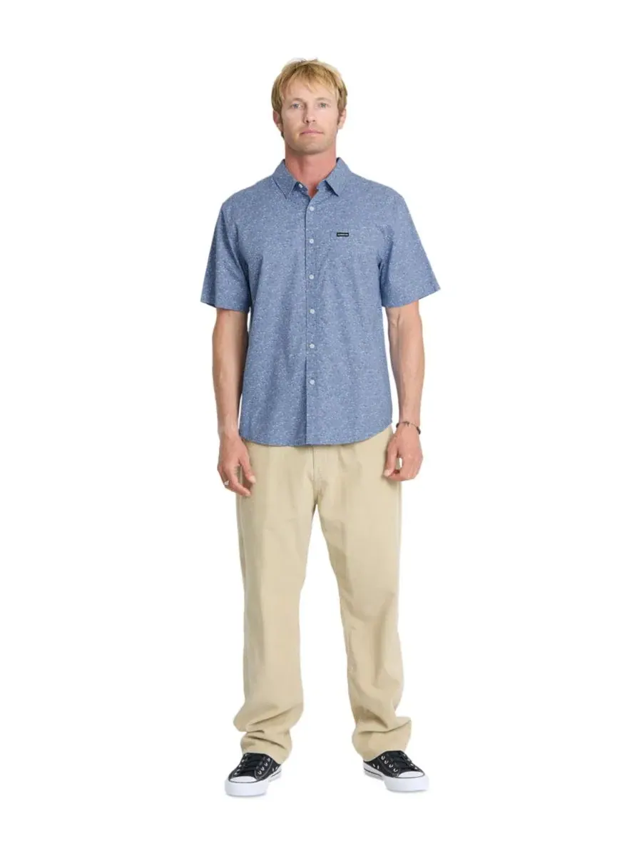 Мужская рубашка с коротким рукавом Mesa Meadow Classic Quiksilver, Quiet Harbor — изображение 2 из 5