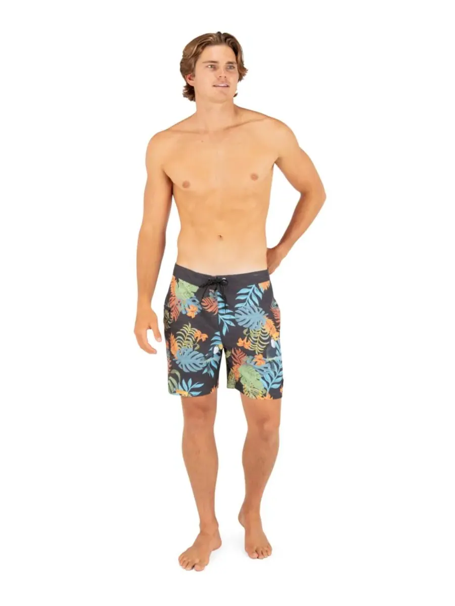 Мужские шорты Phantom Eco Classic Pull-On Hurley — изображение 2 из 8, черный