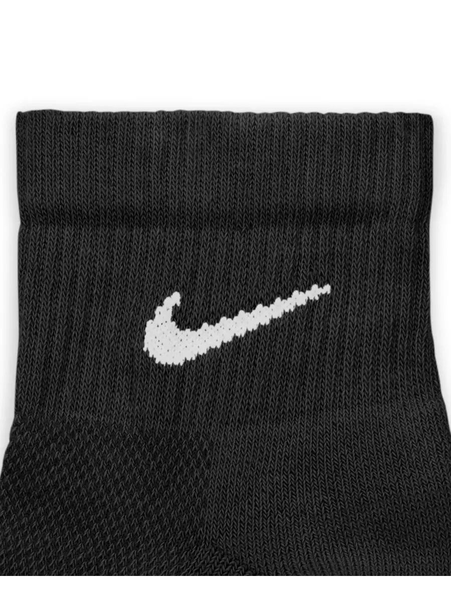 Мужские повседневные высокие носки (6 пар) Nike — изображение 4 из 4, черный