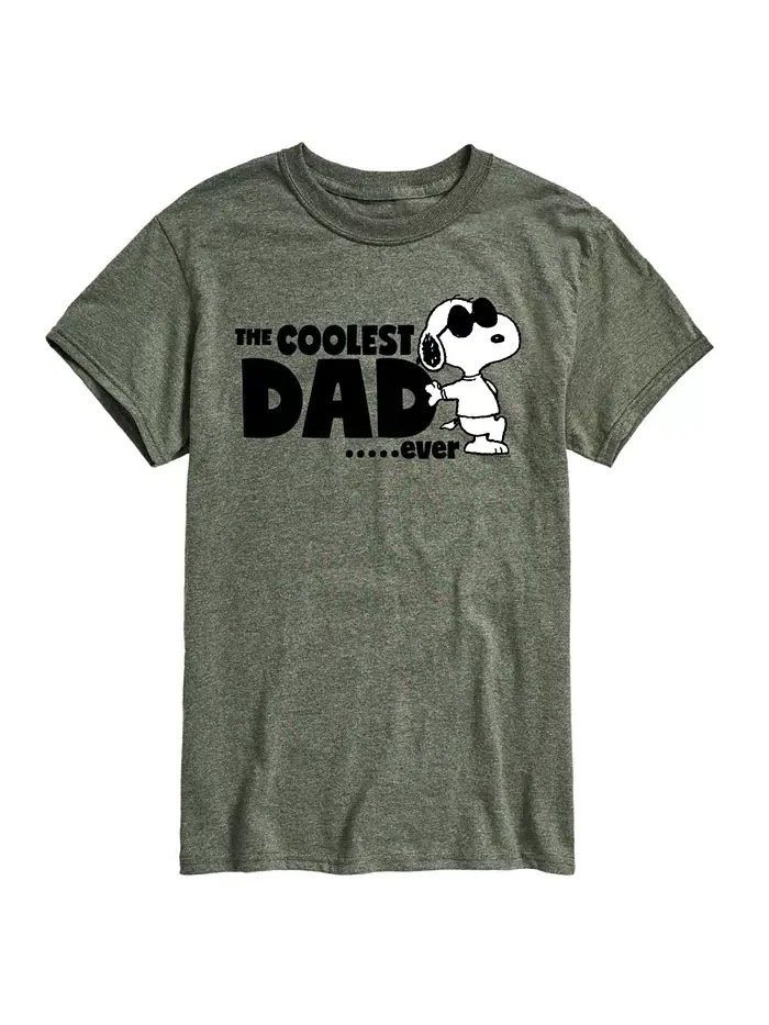 Футболка мужская с коротким рукавом Hybrid Apparel Peanuts Dad AIRWAVES — изображение 6 из 9