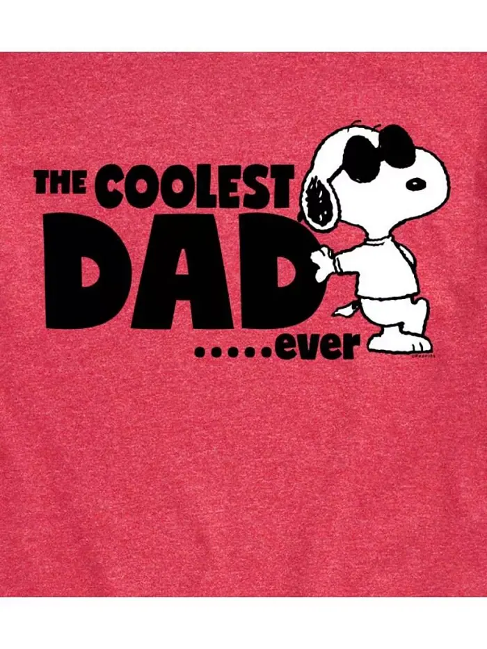 Футболка мужская с коротким рукавом Hybrid Apparel Peanuts Dad AIRWAVES — изображение 7 из 9
