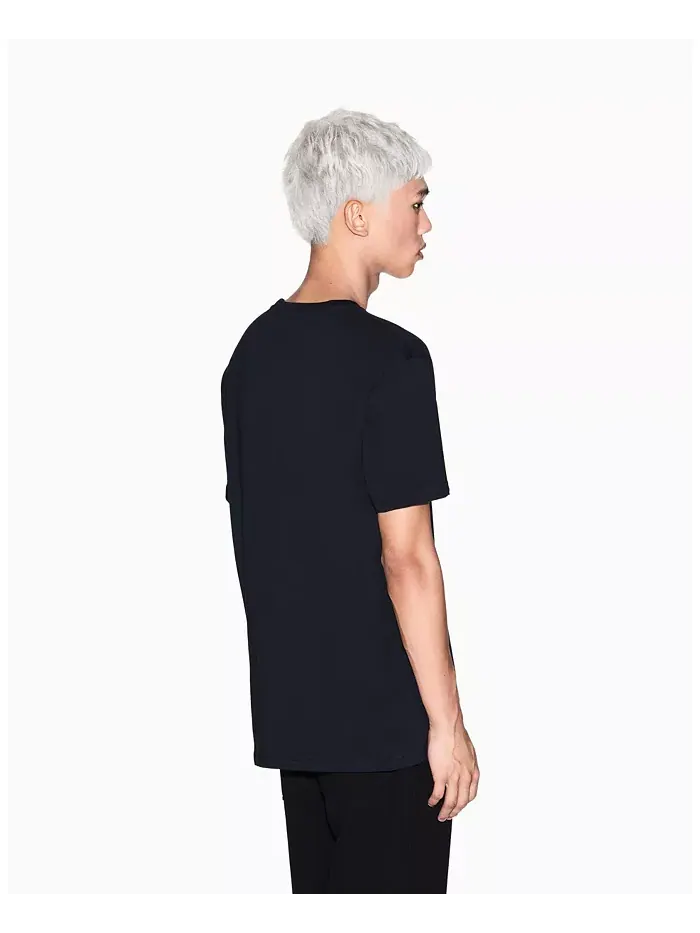 Мужская футболка с принтом на груди A|X Armani Exchange — изображение 2 из 5, черный