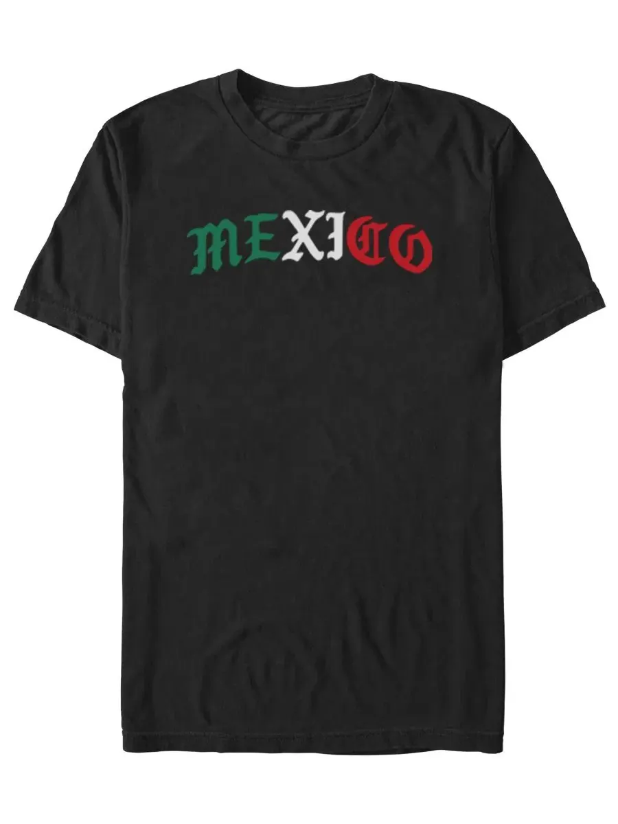 Футболка с графическим принтом Mexico Flag Fifth Sun — изображение 1 из 3, черный