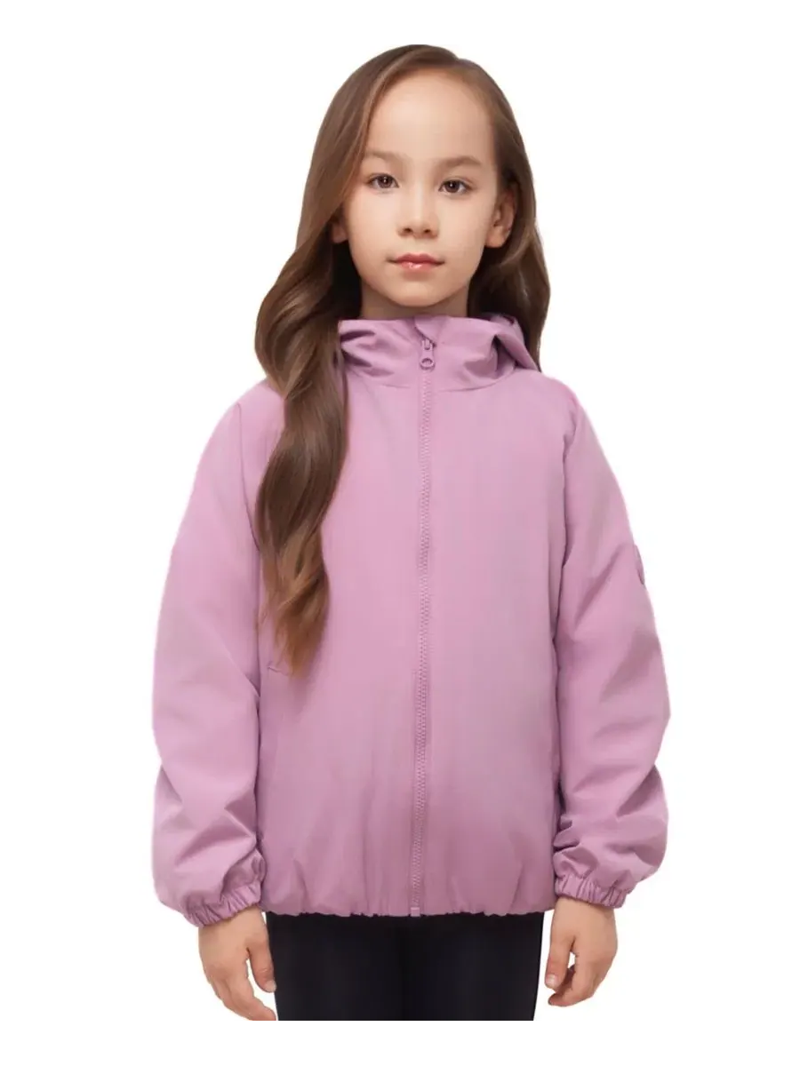 Куртка с капюшоном, на флисовой подкладке, модель Mia Bubble Hem Rokka&Rolla — изображение 1 из 11, розовый