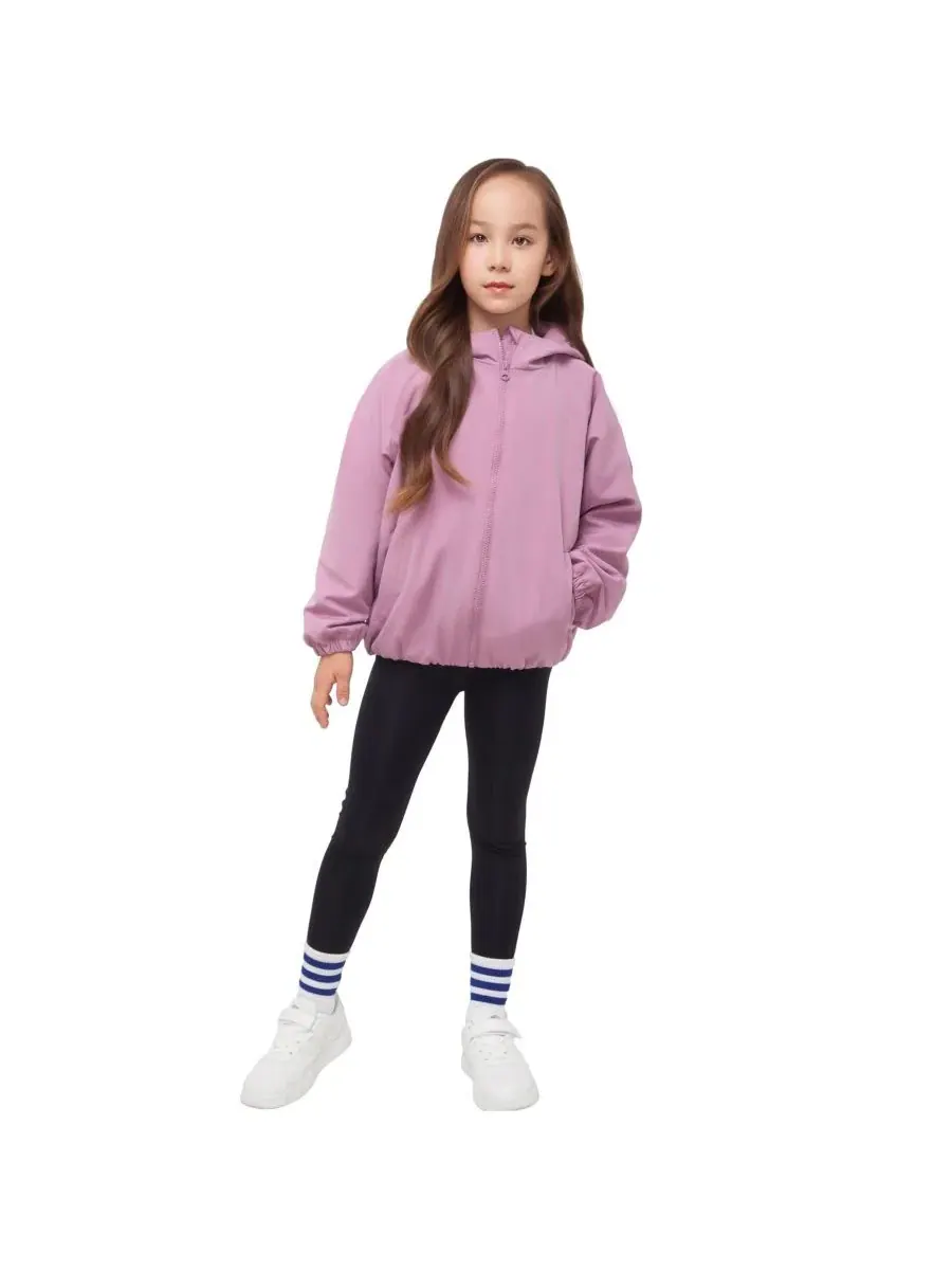 Куртка с капюшоном, на флисовой подкладке, модель Mia Bubble Hem Rokka&Rolla — изображение 5 из 11, розовый