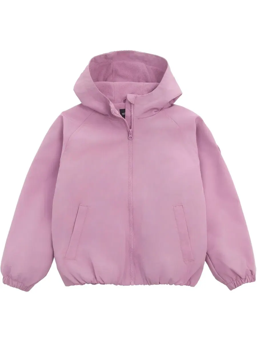 Куртка с капюшоном, на флисовой подкладке, модель Mia Bubble Hem Rokka&Rolla — изображение 6 из 11, розовый