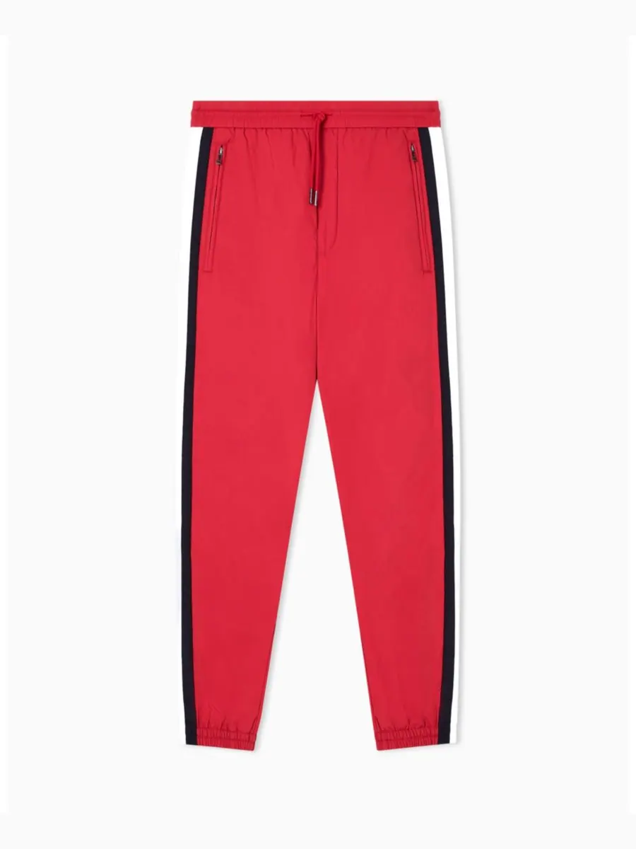 Мужские нейлоновые спортивные брюки с эффектом подтяжки A|X Armani Exchange — изображение 5 из 5, красный