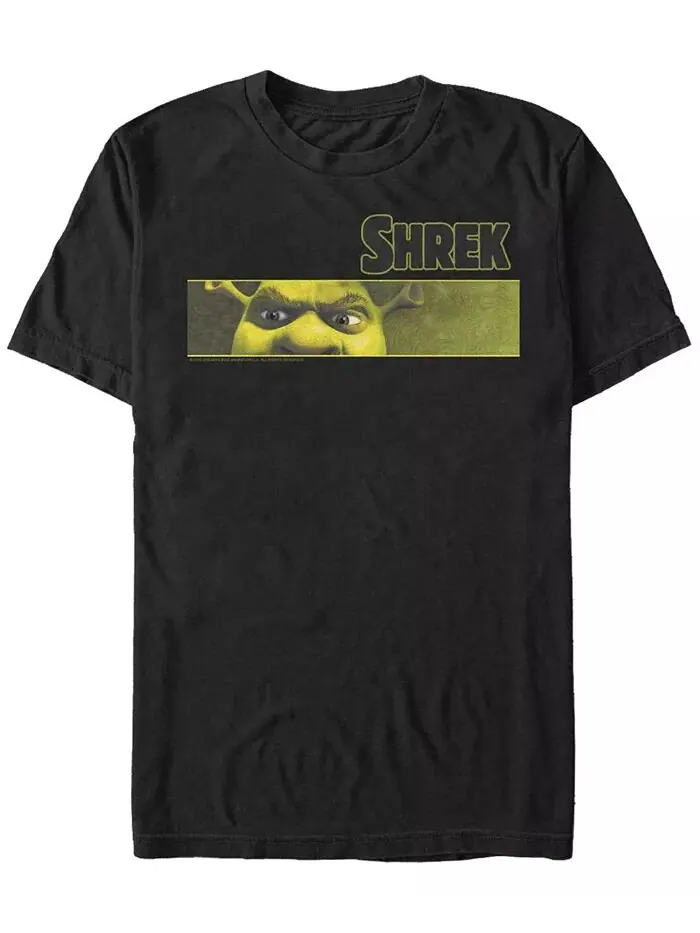 Футболка с коротким рукавом Shrek Men's Ogre Eye's Fifth Sun — изображение 1 из 1, черный