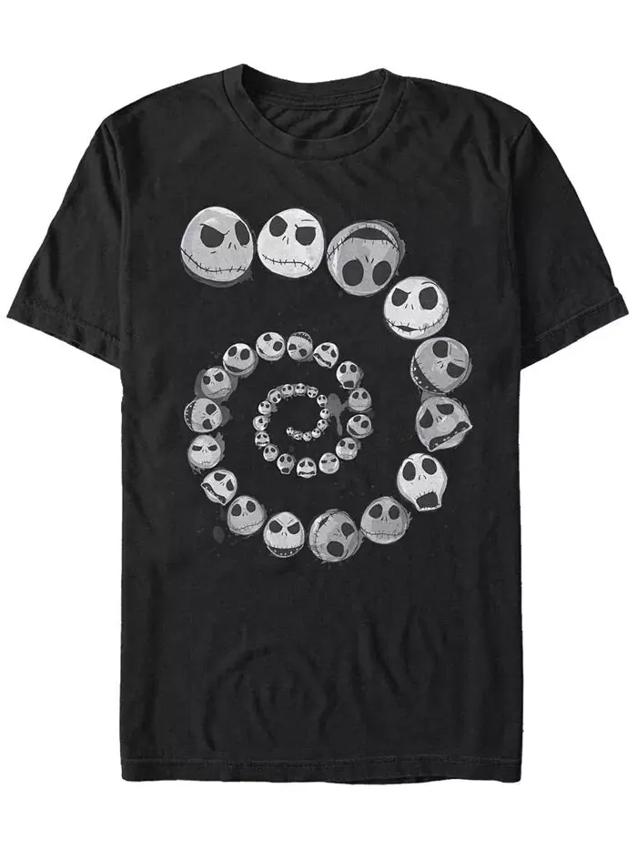 Мужская футболка Jack Emotions Spiral с коротким рукавом Fifth Sun — изображение 1 из 1, черный