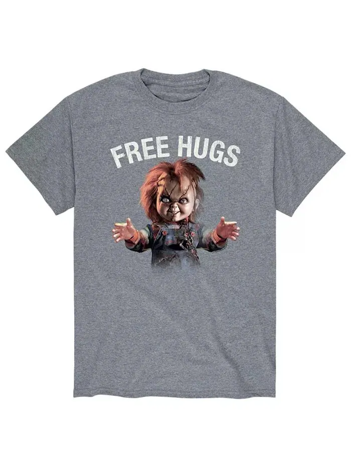 Футболка мужская Chucky Free Hugs AIRWAVES — изображение 1 из 2, серый
