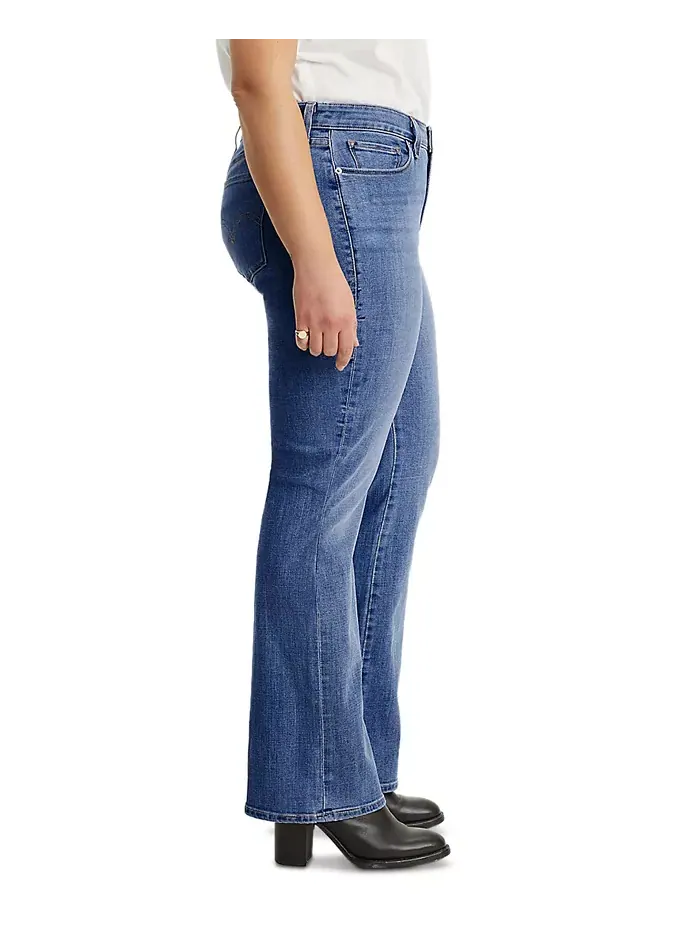 Модные джинсы с расклешенными штанинами 415 Classic Bootcut для полных женщин Levi's — изображение 3 из 4