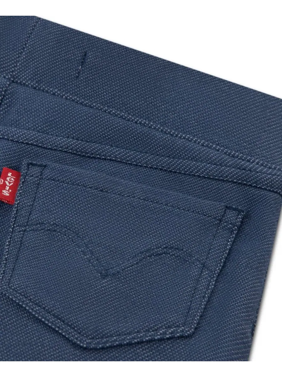 Комплект детской одежды Teddy Bear Graphic с лонгсливом и штанами Levi's — изображение 4 из 5, белый