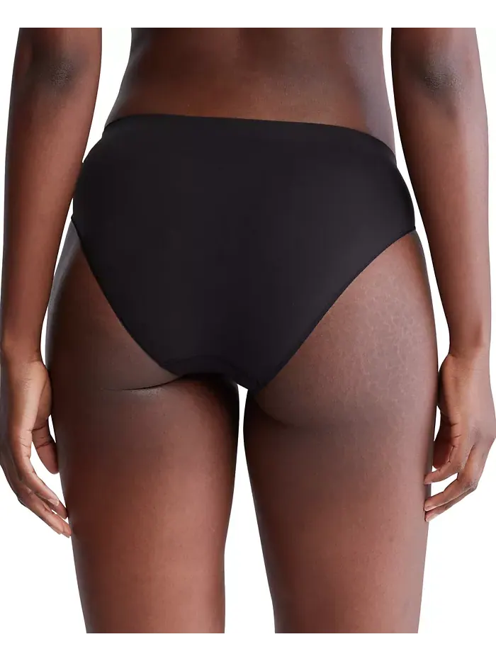 Женский бикини Bonded Flex, 3 предмета Calvin Klein — изображение 4 из 5, черный