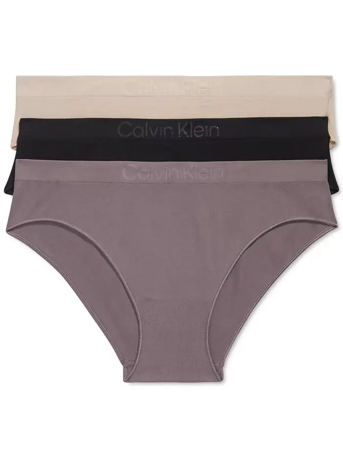 Женский бикини Bonded Flex, 3 предмета Calvin Klein — изображение 4 из 4, кедр