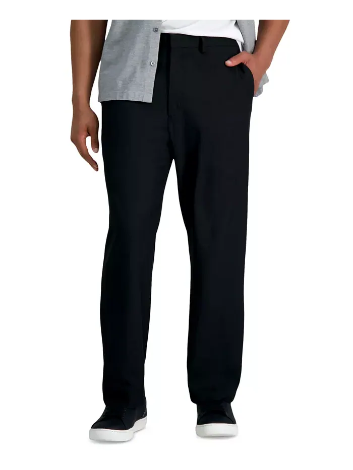 Мужские классические брюки с плоской передней частью Premium Comfort Stretch Haggar — 2
