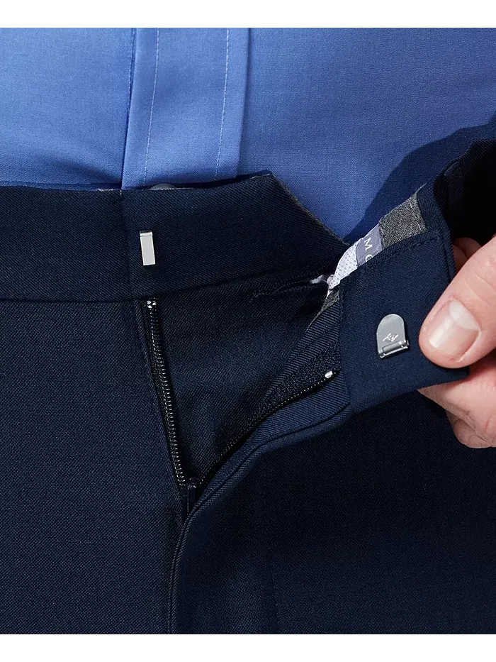 Мужские классические брюки с плоской передней частью Premium Comfort Stretch Haggar — 4