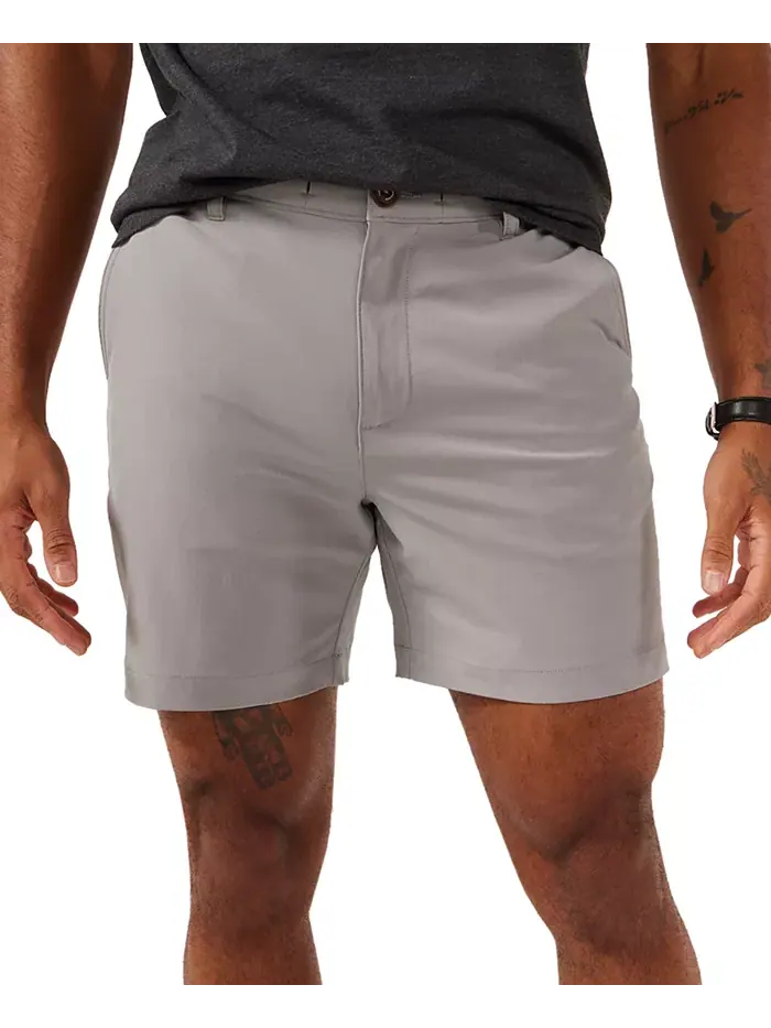 Мужские повседневные шорты 6" с защитой от складок Chubbies — изображение 1 из 3, серый