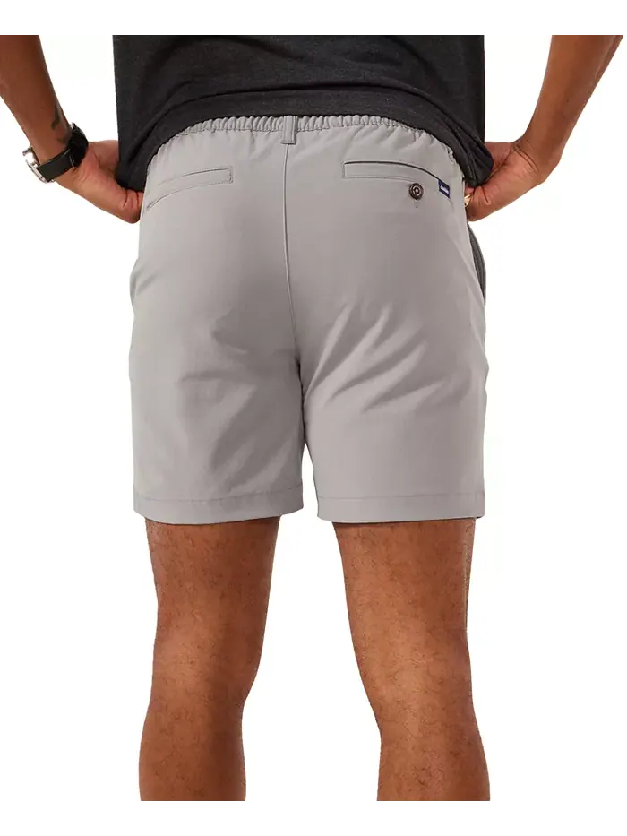 Мужские повседневные шорты 6" с защитой от складок Chubbies — изображение 3 из 3, серый