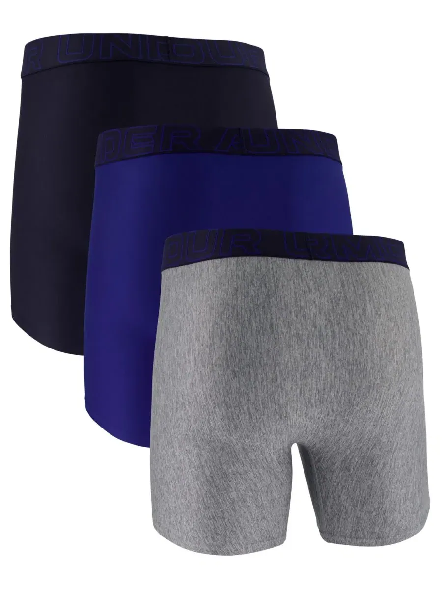 Трусы-боксеры UA Performance Tech Under Armour — изображение 6 из 6, черный/синий/серый