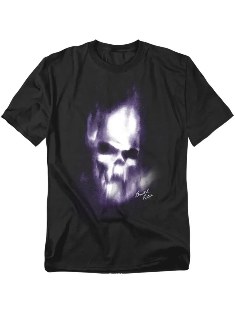 Футболка с принтом Death Eater Skull Harry Potter — изображение 1 из 3, черный