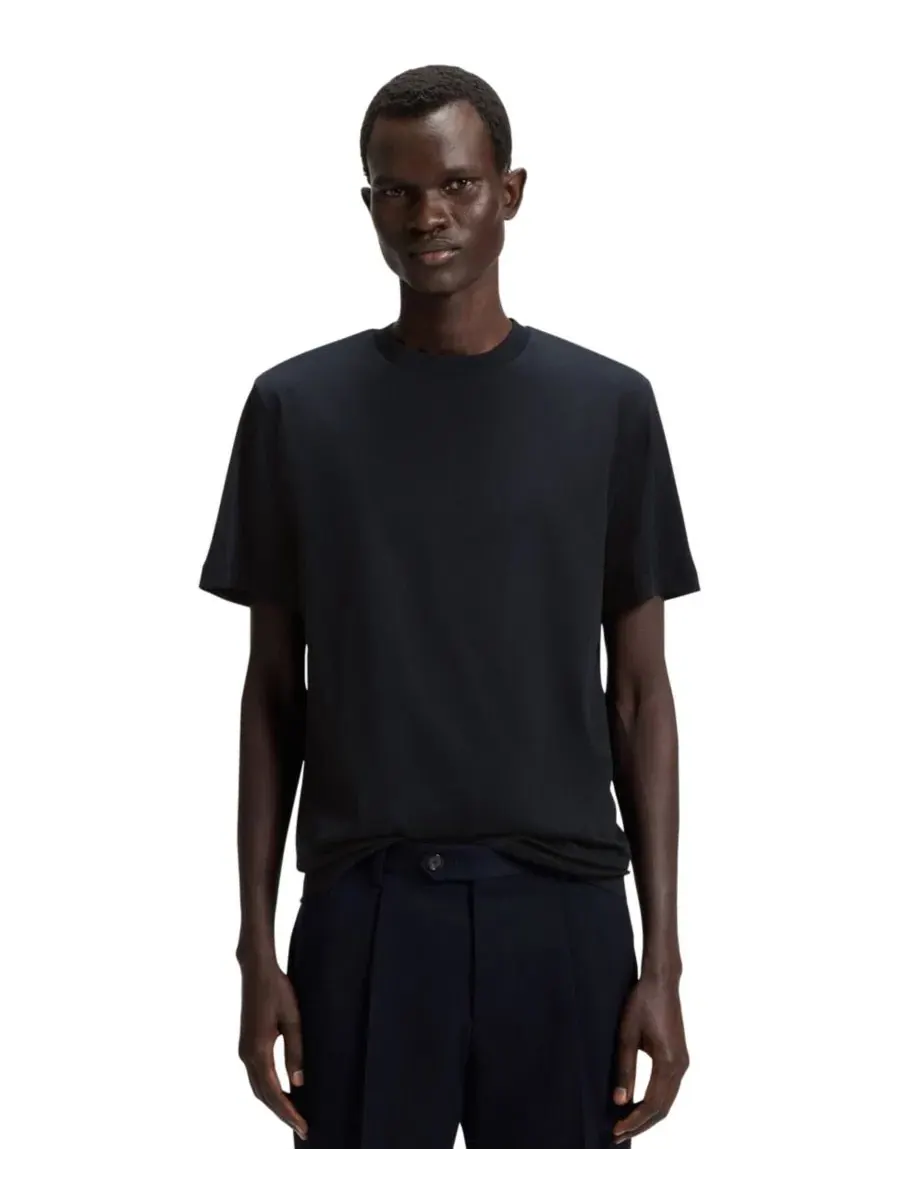 Футболка из мерсеризованного хлопка Regular Fit Hugo Boss