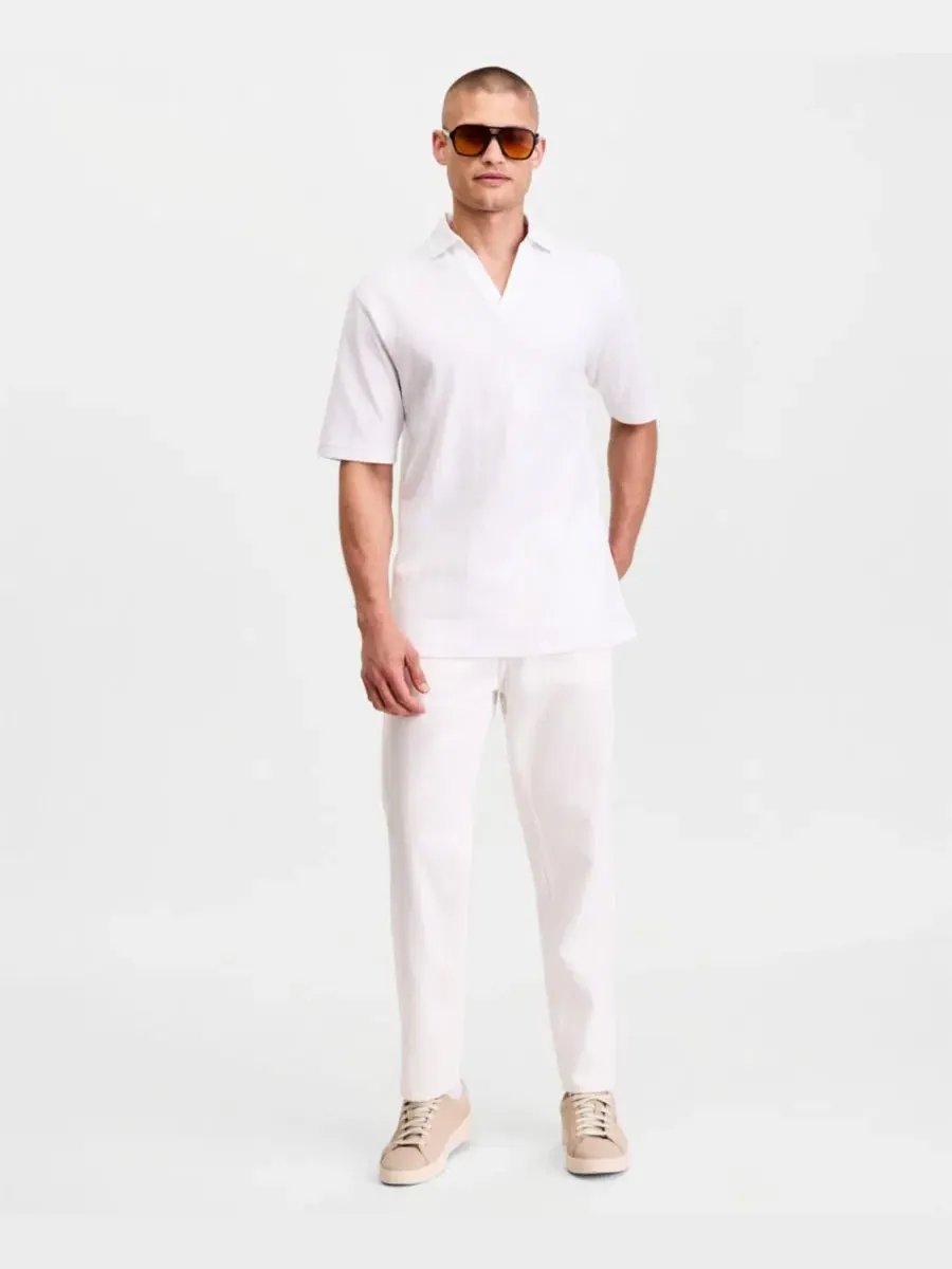 Поло из хлопка Dasillo Hugo Boss — изображение 2 из 4, белый