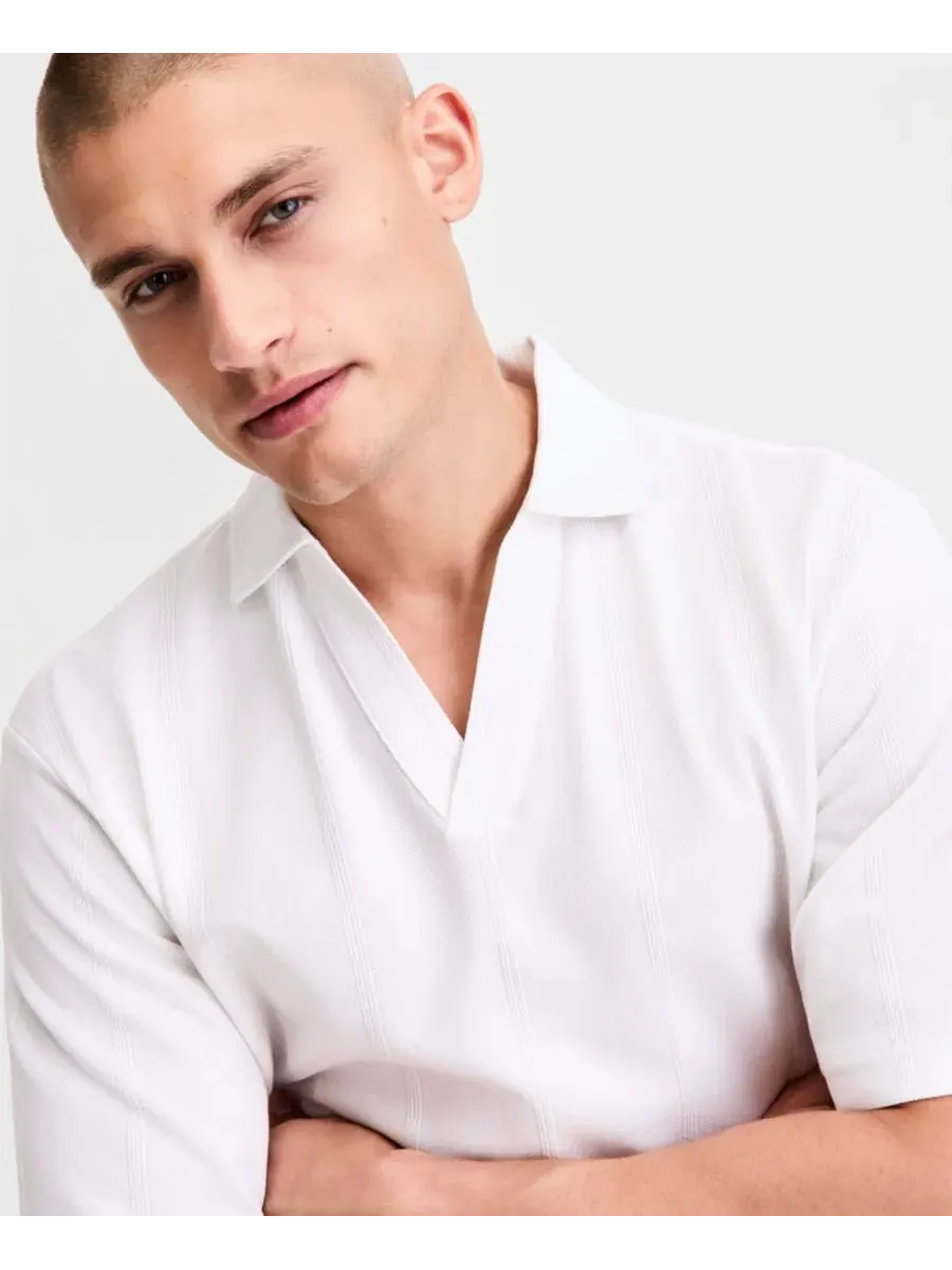 Поло из хлопка Dasillo Hugo Boss — изображение 3 из 4, белый