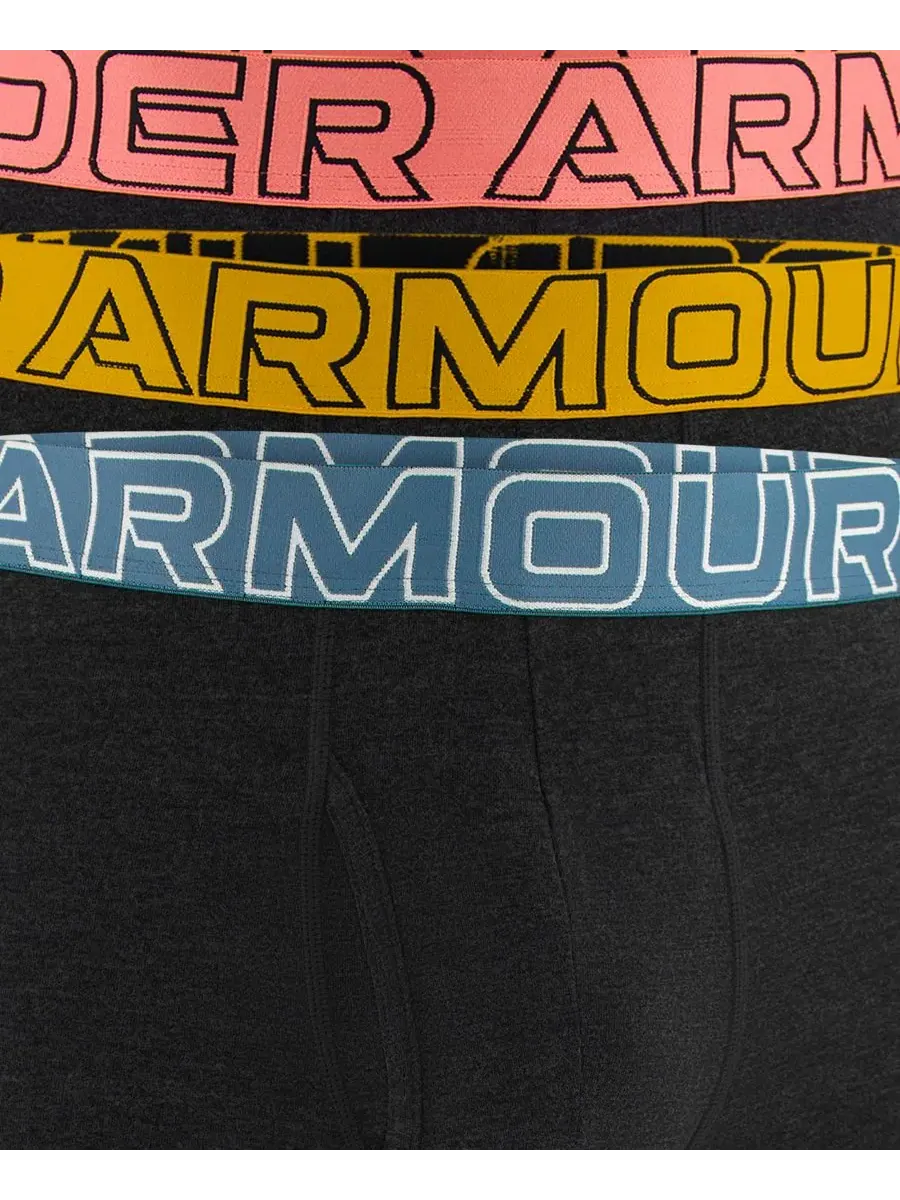 Мужские боксерские трусы Boxerjock Novelty, комплект из 3 штук Under Armour — изображение 5 из 5, черный