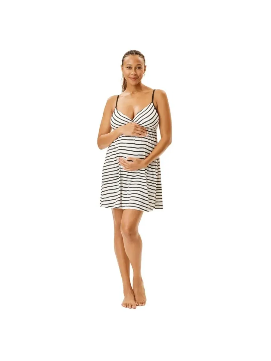 Беременность, материнство, кормление грудью, сон, гигиеническая одежда Motherhood Maternity — изображение 1 из 4, черный