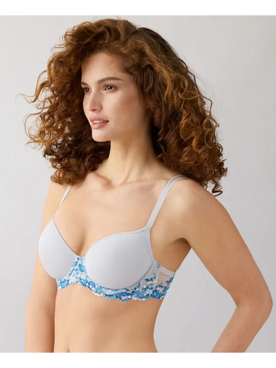 Женский кружевной бюстгальтер Embrace Contour Bra 853191 Wacoal — изображение 2 из 5, мульти