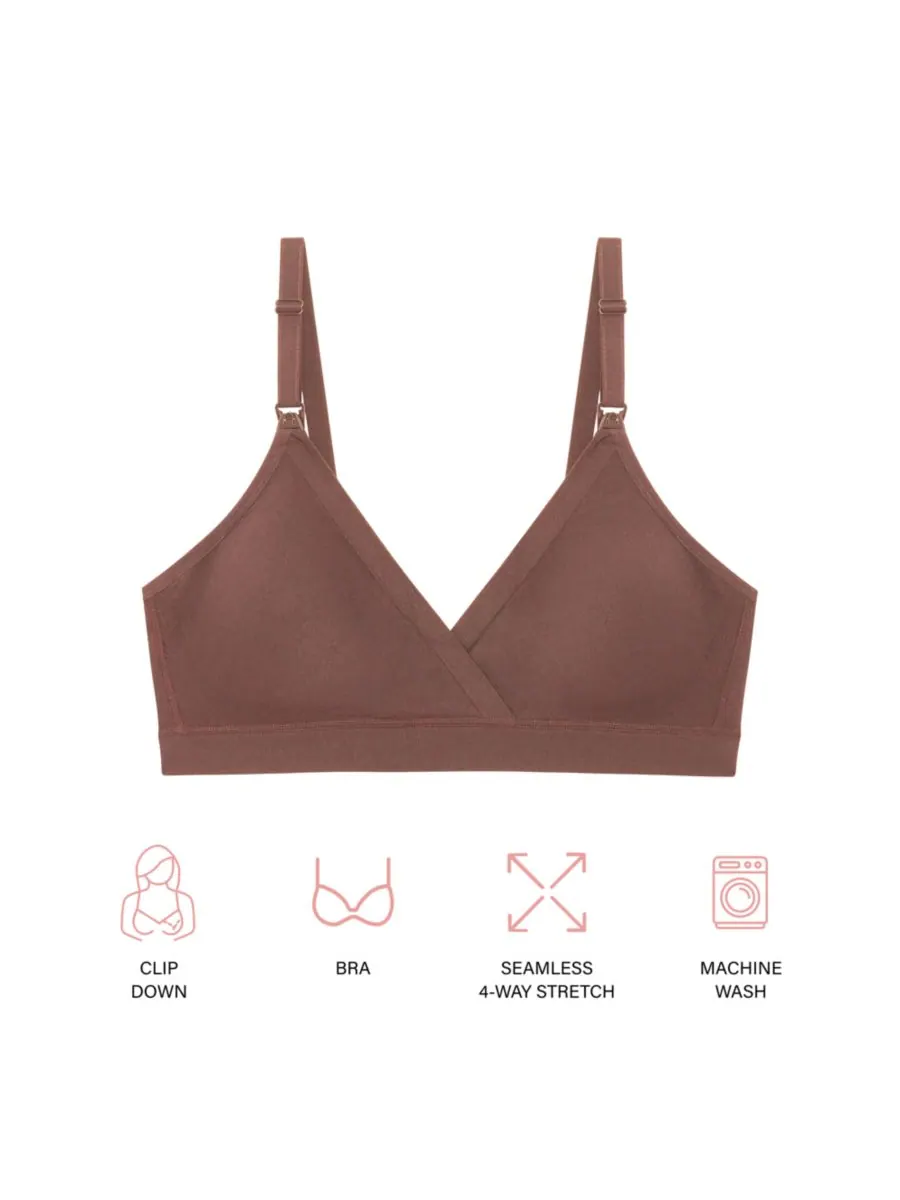 Бесшовный бюстгальтер для кормления и беременных Motherhood Women's Maternity Wireless Seamless — изображение 2 из 5