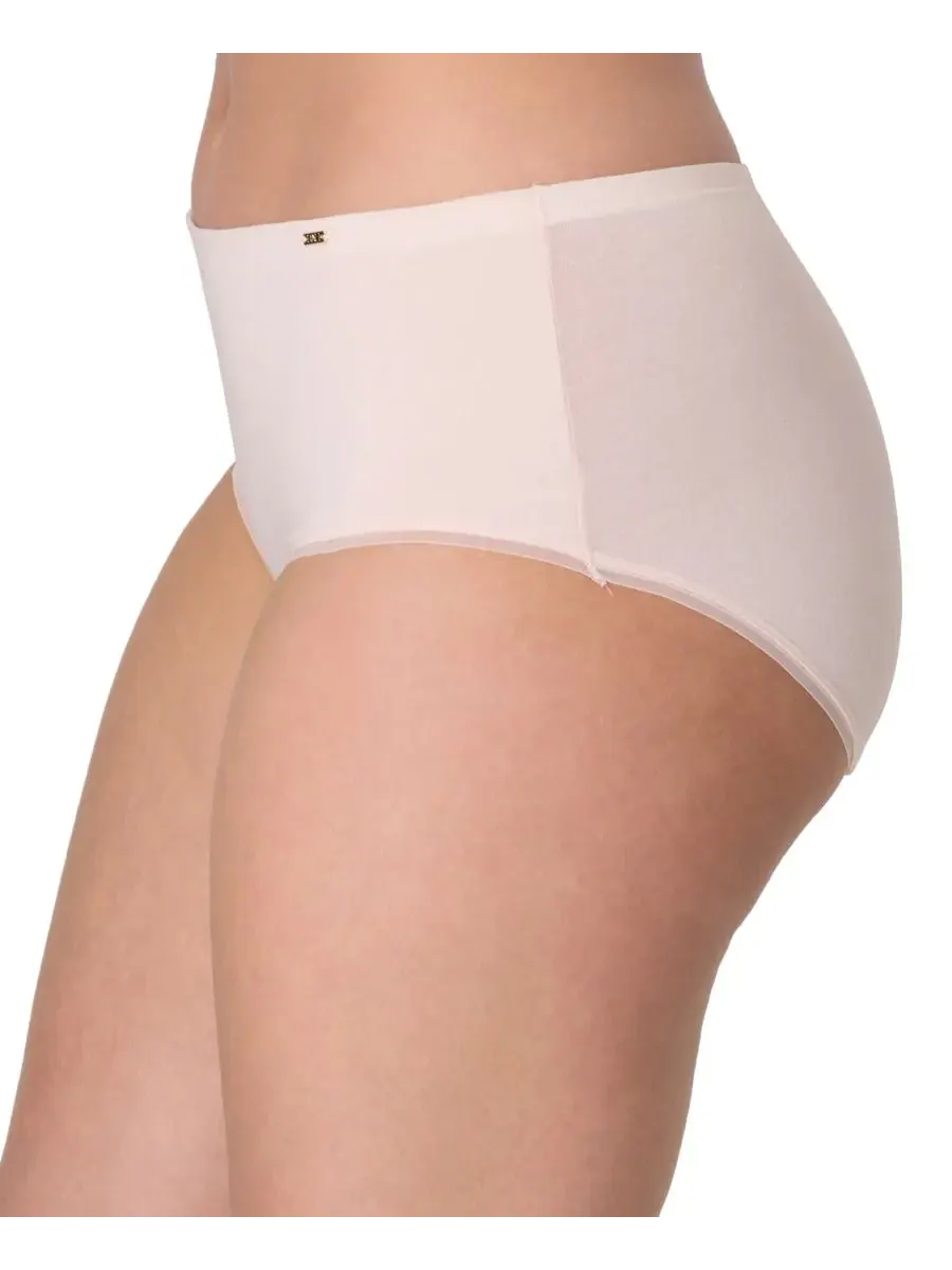 Женское хлопковое нижнее белье Lux Cotton Essentials Hipster Underwear DFLEHP Bali, светлый-buff — изображение 2 из 5
