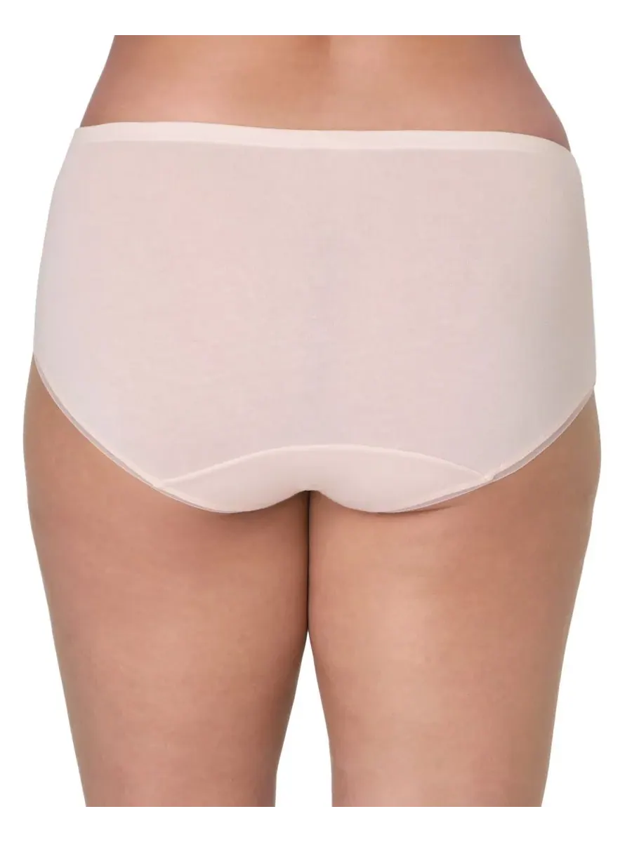 Женское хлопковое нижнее белье Lux Cotton Essentials Hipster Underwear DFLEHP Bali, светлый-buff — изображение 3 из 5
