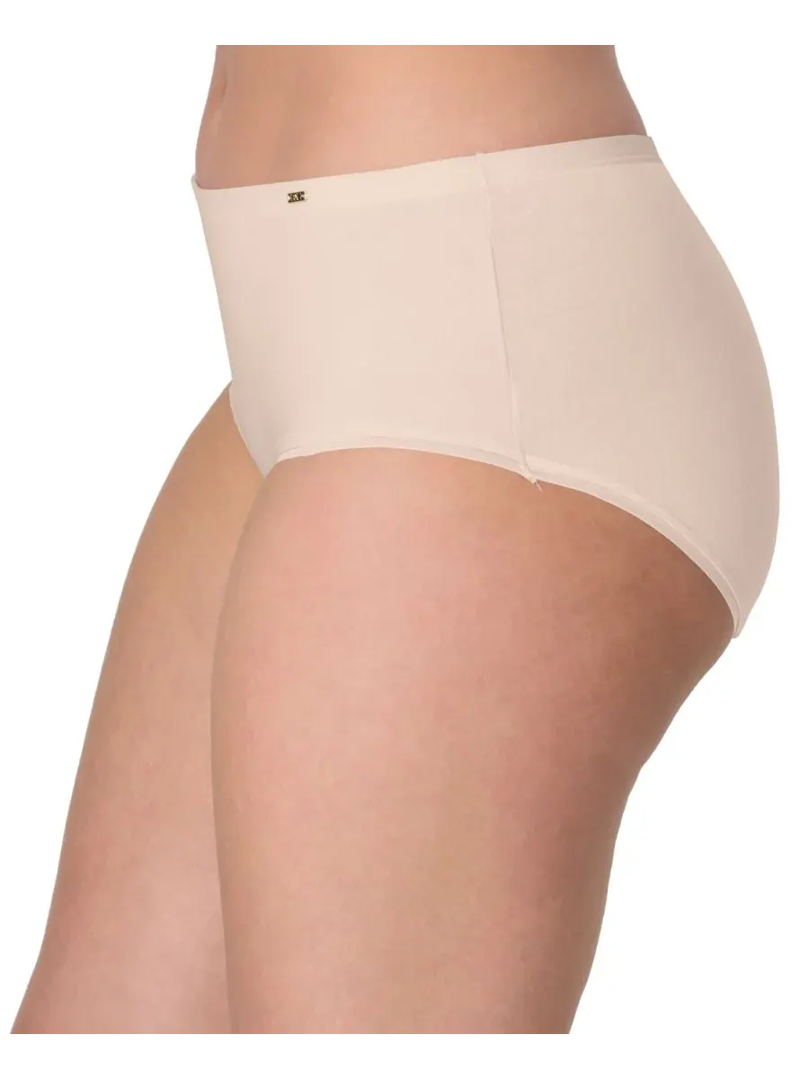 Женское хлопковое нижнее белье Lux Cotton Essentials Hipster Underwear DFLEHP Bali — изображение 2 из 5, песочный