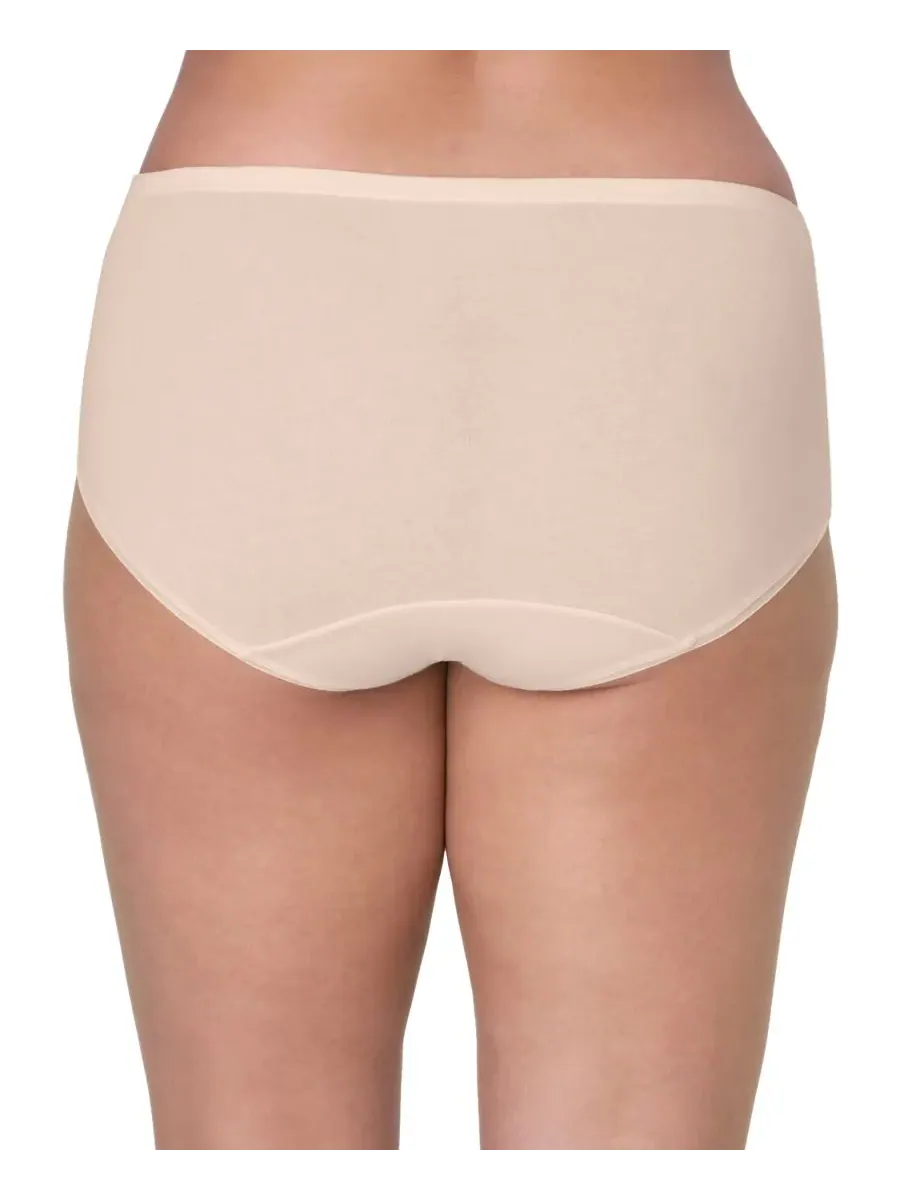 Женское хлопковое нижнее белье Lux Cotton Essentials Hipster Underwear DFLEHP Bali — изображение 3 из 5, песочный